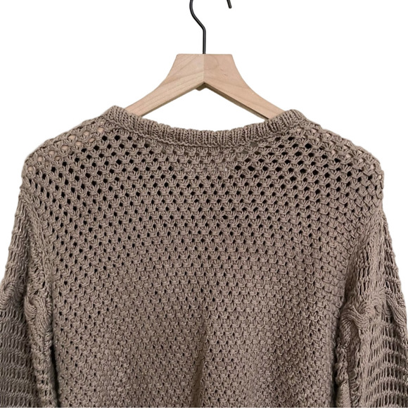 Golden Goose Chunky Knit Sweater – Taupe Brown Cozy Luxe – M - Picture 8 of 10